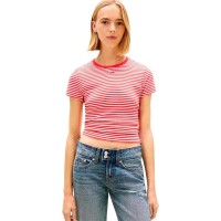тениска,мъжки,тениски,дамски,тениски,tommy,jeans,slim,essential,ext,short,sleeve,t,shirt,red,(red,stripe)
