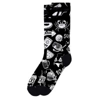чорапи,мъжки,чорапи,дамски,чорапи,american,socks,hella,hot,crew,socks,black,(multicolour)
