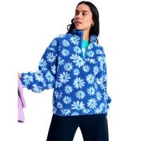 яке,мъжки,якета,дамски,якета,и,палта,roxy,jive,talking,bonded,fleece,jacket,blue,(coconut,milk,flower,soul)