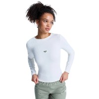 фланелка,с,дълъг,ръкав,дамски,топове,roxy,rise,&,vibe,rib,crossed,long,sleeve,top,white,(coconut,milk)