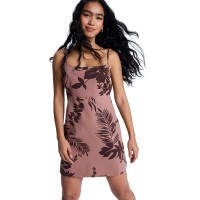 рокля,дамски,поли,и,рокли,roxy,seaside,memories,sleeveless,short,dress,pink,(brownie,sweet,mai)