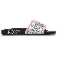 мъжки,джапанки,и,чехли,дамски,сандали,и,чехли,roxy,slippy,iv,slides,black,(plumeria)