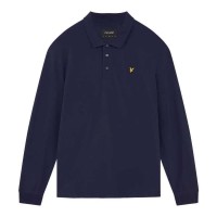 дамски,блузи,с,яка,мъжки,блузи,с,яка,lyle,&,scott,lp400vog,long,sleeve,polo,refurbished,blue,(navy)