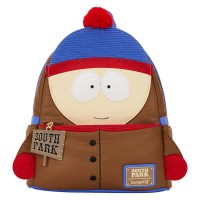 раница,раници,loungefly,stan,south,park,backpack,brown,(brown,red)