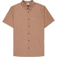 риза,с,къс,ръкав,дамски,ризи,мъжки,ризи,quiksilver,drumfins,short,sleeve,shirt,brown,(tobacco,brown)