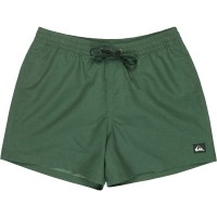 бански,гащета,мъжки,бански,костюми,quiksilver,everyday,solid,volley,15´´,swimming,shorts,green,(forest,heather)