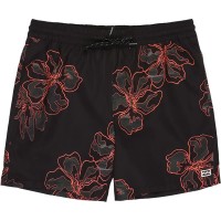 бански,гащета,мъжки,бански,костюми,billabong,sundays,swimming,shorts,black,(black,print)