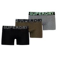 боксерки,мъжко,бельо,superdry,m3110475a,trunk,boxers,3,units,multicolor,(black,khaki,grey)