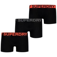 боксерки,мъжко,бельо,superdry,m3110475a,trunk,boxers,3,units,black,(black,orange)