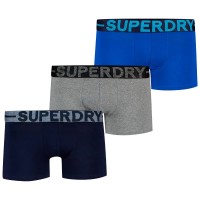боксерки,мъжко,бельо,superdry,m3110475a,trunk,boxers,3,units,multicolor,(navy,blue,grey)