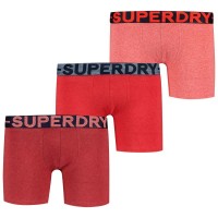 боксерки,мъжко,бельо,superdry,m3110476a,boxers,3,units,red,(red,marl,mix)