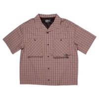 карирана,риза,дамски,ризи,мъжки,ризи,salty,crew,fishcamp,short,sleeve,shirt,beige,(midnight,navy,mini,checks)