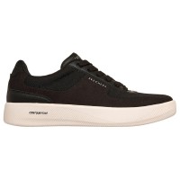 маратонки,мъжки,маратонки,дамски,маратонки,skechers,arch,fit,court,break,trainers,black,(black,microfiber,duraleather,blue,trim)