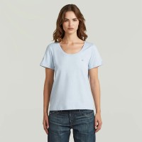 тениска,мъжки,тениски,дамски,тениски,g,star,scoop,short,sleeve,t,shirt,white,(light,wave)