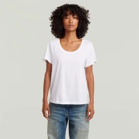 тениска,мъжки,тениски,дамски,тениски,g,star,scoop,short,sleeve,t,shirt,white,(white)