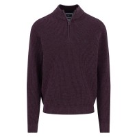 блуза,мъжки,пуловери,дамски,пуловери,fynch,hatton,1512206,half,zip,sweater,purple,(aubergine)