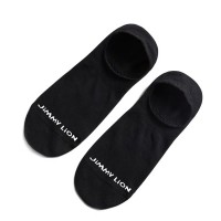 чорапи,мъжки,чорапи,дамски,чорапи,jimmy,lion,essential,no,show,socks,black,(black)