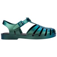 сандали,мъжки,сандали,дамски,сандали,и,чехли,melissa,possession,magic,sandals,green,(black,metallic,green)
