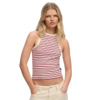тениска,мъжки,тениски,дамски,тениски,superdry,essential,logo,str,racer,sleeveless,t,shirt,pink,(desert,bone,ow,red,stripe)