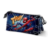 ученически,принадлежности,karactermania,spiderman,triple,skills,11x23x8,cm,pencil,case,blue,(multicolor)