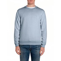 дамски,блузи,с,яка,мъжки,блузи,с,яка,replay,uk4705.000.g20785a,short,sleeve,polo,blue,(pewter,blue)