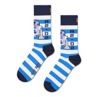 чорапи,мъжки,чорапи,дамски,чорапи,happy,socks,star,wars™,r2,d2,crew,socks,blue,(blue)