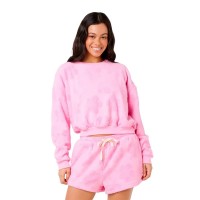 блуза,дамски,блузи,rip,curl,paradise,terry,crew,sweatshirt,pink,(pink)