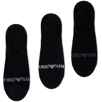 чорапи,мъжки,чорапи,дамски,чорапи,emporio,armani,em000548,af20083,no,show,socks,3,pairs,black,(black,black,black)