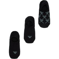 чорапи,мъжки,чорапи,дамски,чорапи,emporio,armani,em000548,af20653,no,show,socks,3,pairs,black,(black,black,black)