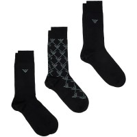 чорапи,мъжки,чорапи,дамски,чорапи,emporio,armani,em000554,af20089,socks,3,pairs,black,(black,black,black)