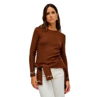 блуза,мъжки,пуловери,дамски,пуловери,salsa,jeans,21011156,sweater,brown,(medium,brown)