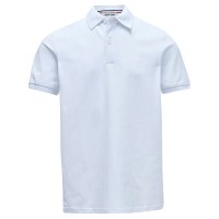 дънки,дамски,блузи,с,яка,мъжки,блузи,с,яка,salsa,jeans,basic,regular,fit,short,sleeve,polo,white,(white)