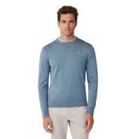 блуза,мъжки,пуловери,дамски,пуловери,hackett,hm7000114,sweater,blue,(dusty,blue)