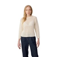 блуза,мъжки,пуловери,дамски,пуловери,makia,rosa,knit,sweater,beige,(off,white)