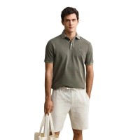 дамски,блузи,с,яка,мъжки,блузи,с,яка,gant,2014057,short,sleeve,polo,green,(dry,herb,green)