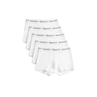 боксерки,мъжко,бельо,gant,900025003,boxers,5,units,white,(white)