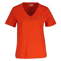 тениска,мъжки,тениски,дамски,тениски,gant,reg,shield,short,sleeve,v,neck,t,shirt,red,(perfect,red)