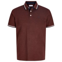 дамски,блузи,с,яка,мъжки,блузи,с,яка,jack,&,jones,epaulos,short,sleeve,polo,brown,(fired,brick,play)