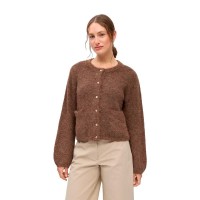 жилетка,мъжки,пуловери,дамски,пуловери,object,saggia,re,cardigan,brown,(carafe,melange)