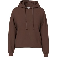 суичър,дамски,блузи,pieces,chilli,hoodie,brown,(hot,fudge)