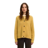 жилетка,мъжки,пуловери,дамски,пуловери,selected,lulu,cardigan,yellow,(ochre,melange)