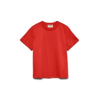 тениска,мъжки,тениски,дамски,тениски,vero,moda,naima,short,sleeve,t,shirt,red,(molten,lava)