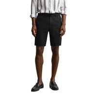 къси,панталони,мъжки,панталони,дамски,панталони,gant,205610,linen,regular,fit,shorts,black,(black)