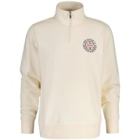блуза,мъжки,пуловери,gant,2067111,half,zip,sweatshirt,beige,(cream)