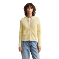 жилетка,мъжки,пуловери,дамски,пуловери,gant,4805448,cardigan,yellow,(vanilla,yellow)