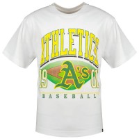 тениска,мъжки,тениски,дамски,тениски,47,mlb,foundation,oakland,athletics,short,sleeve,t,shirt,white,(white)