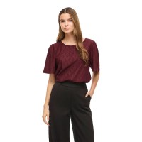 тениска,мъжки,тениски,дамски,тениски,vila,belli,o,neck,top,short,sleeve,t,shirt,purple,(port,royale)