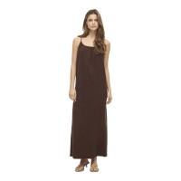 рокля,дамски,поли,и,рокли,vila,lania,maxi,slip,sleeveless,long,dress,brown,(coffee,bean)