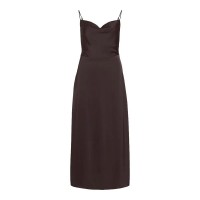 рокля,дамски,поли,и,рокли,vila,ravenna,sleeveless,midi,dress,brown,(coffee,bean)