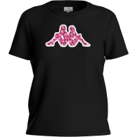 тениска,мъжки,тениски,дамски,тениски,kappa,logo,ische,short,sleeve,t,shirt,black,(black)